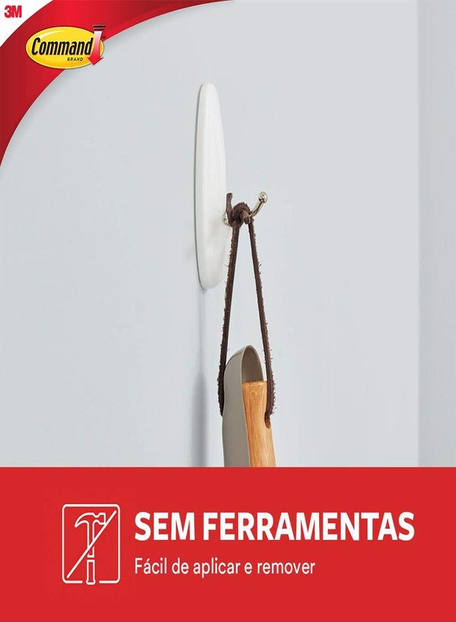 كوماند خطافات بلاستيكية متوسطة الحجم من 3M Command، (خطافان) - Image 4